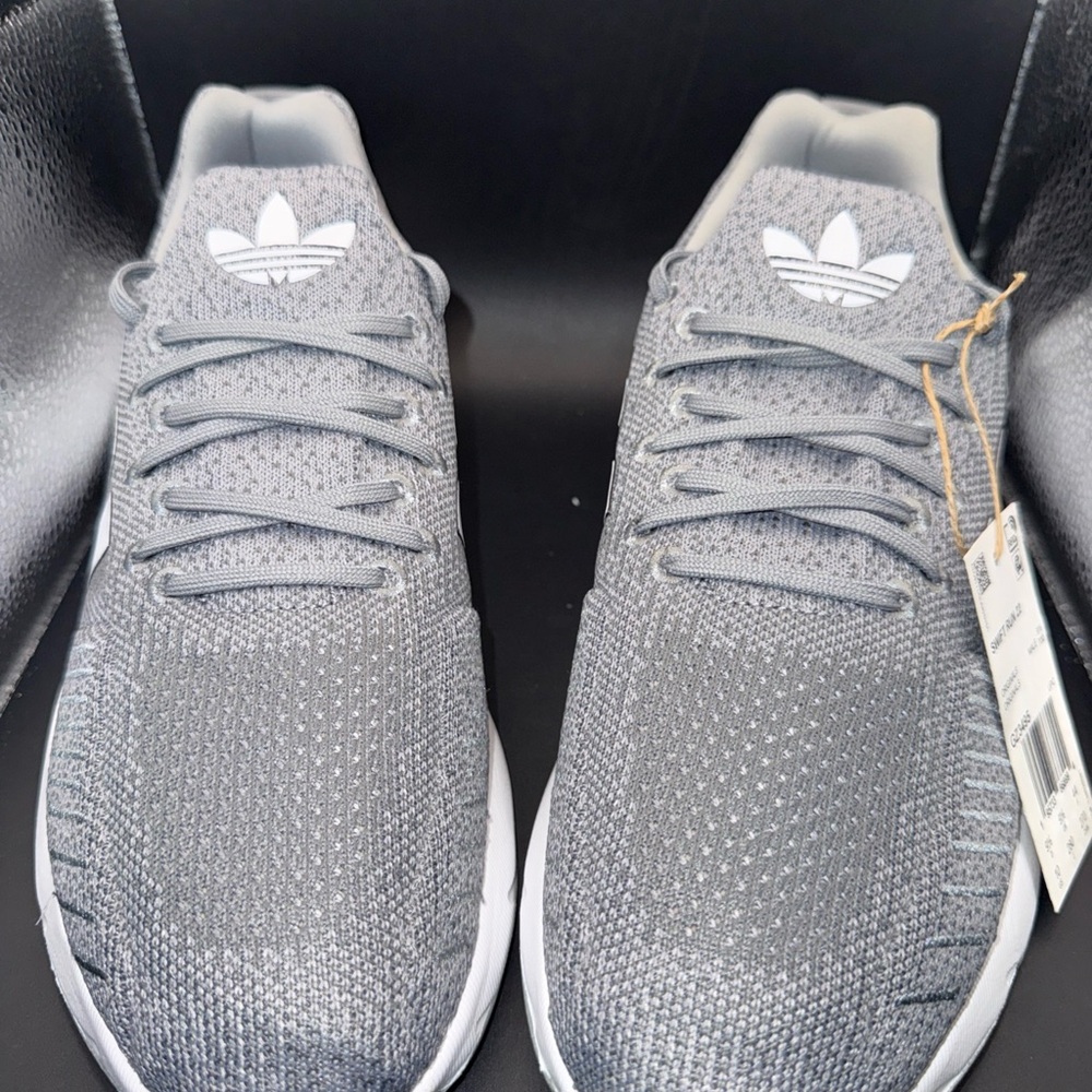 Size 10 - Adidas Swift Run 22 Grey Men, GZ3495, New With Box